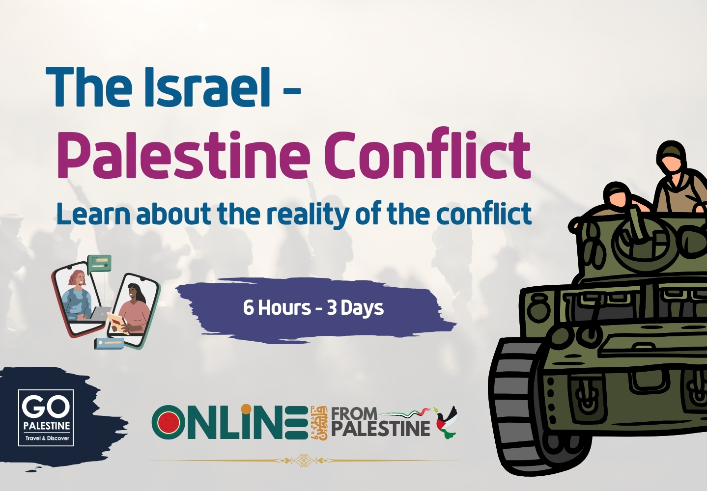 The Israeli-Palestinian Conflict ONLINE Crash Course - Go Volunteer in ...